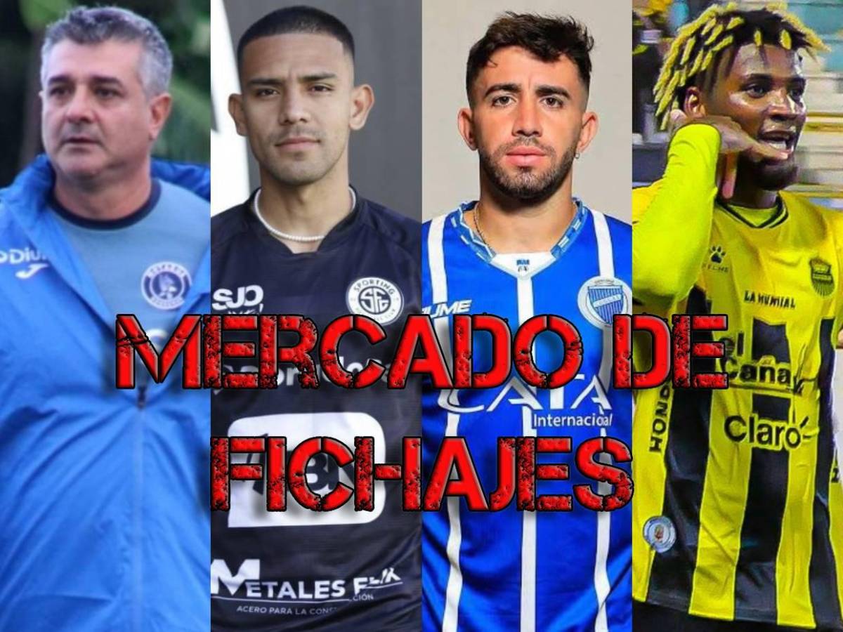 Fichajes: Nuevo DT en Olimpia, futuro de legionarios y un exMotagua regresa a Honduras