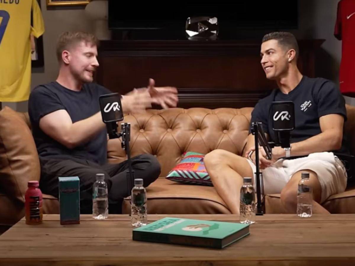 Cristiano Ronaldo y MrBeast rompen el internet ¿De qué hablaron?