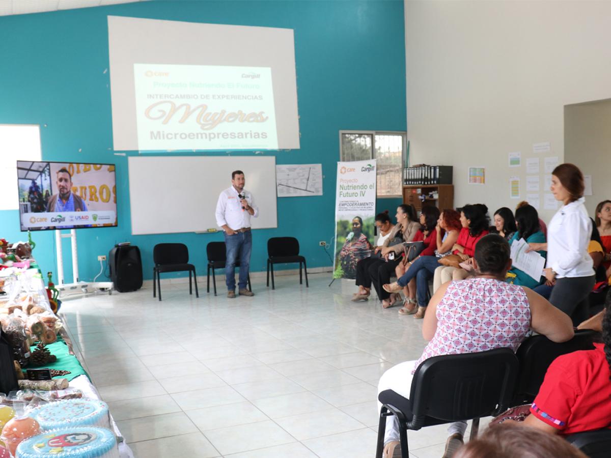 Edgar Medina, coordinador del proyecto Futuros Prósperos, de CARE.