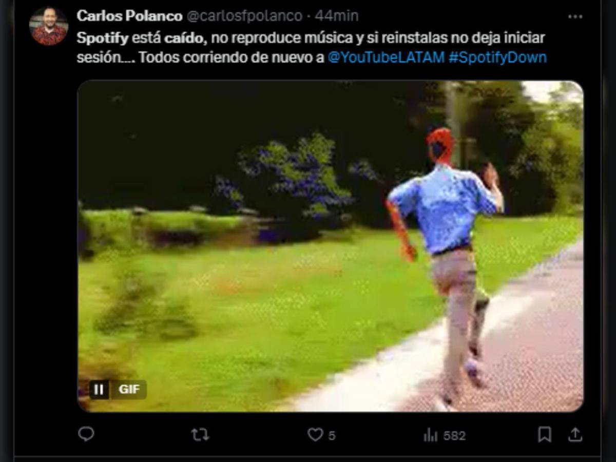 Usuarios reaccionan con memes a la caída de Spotify: Aquí los mejores Usuarios reaccionan con memes a la caída de Spotify: Aquí los mejores