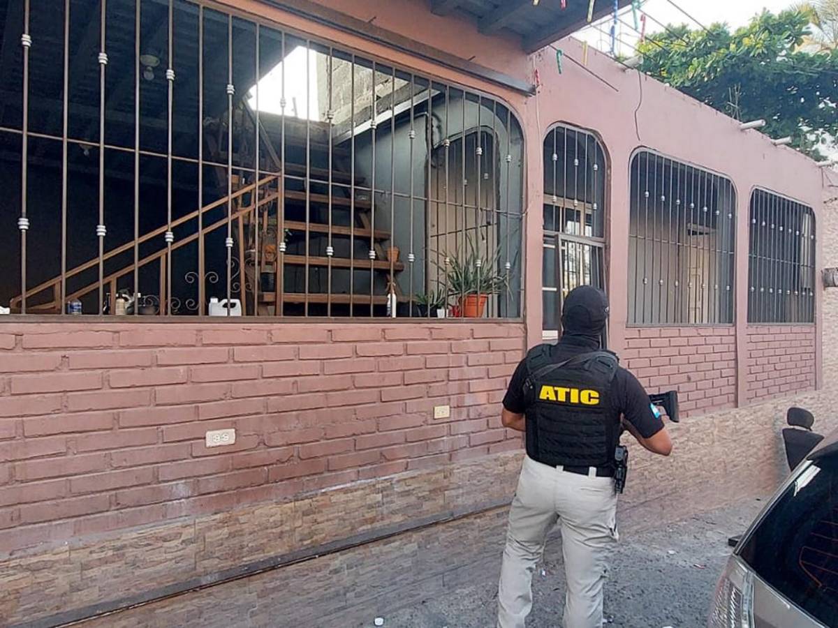 Allanamientos contra red de extorsión y sicariato en Francisco Morazán y Choluteca