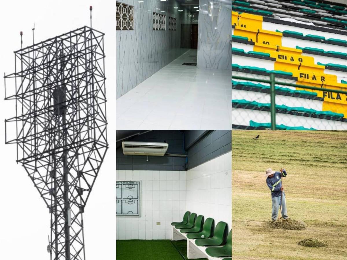 Tecnología de punta y grama de primer nivel: Así luce el renovado estadio Excélsior