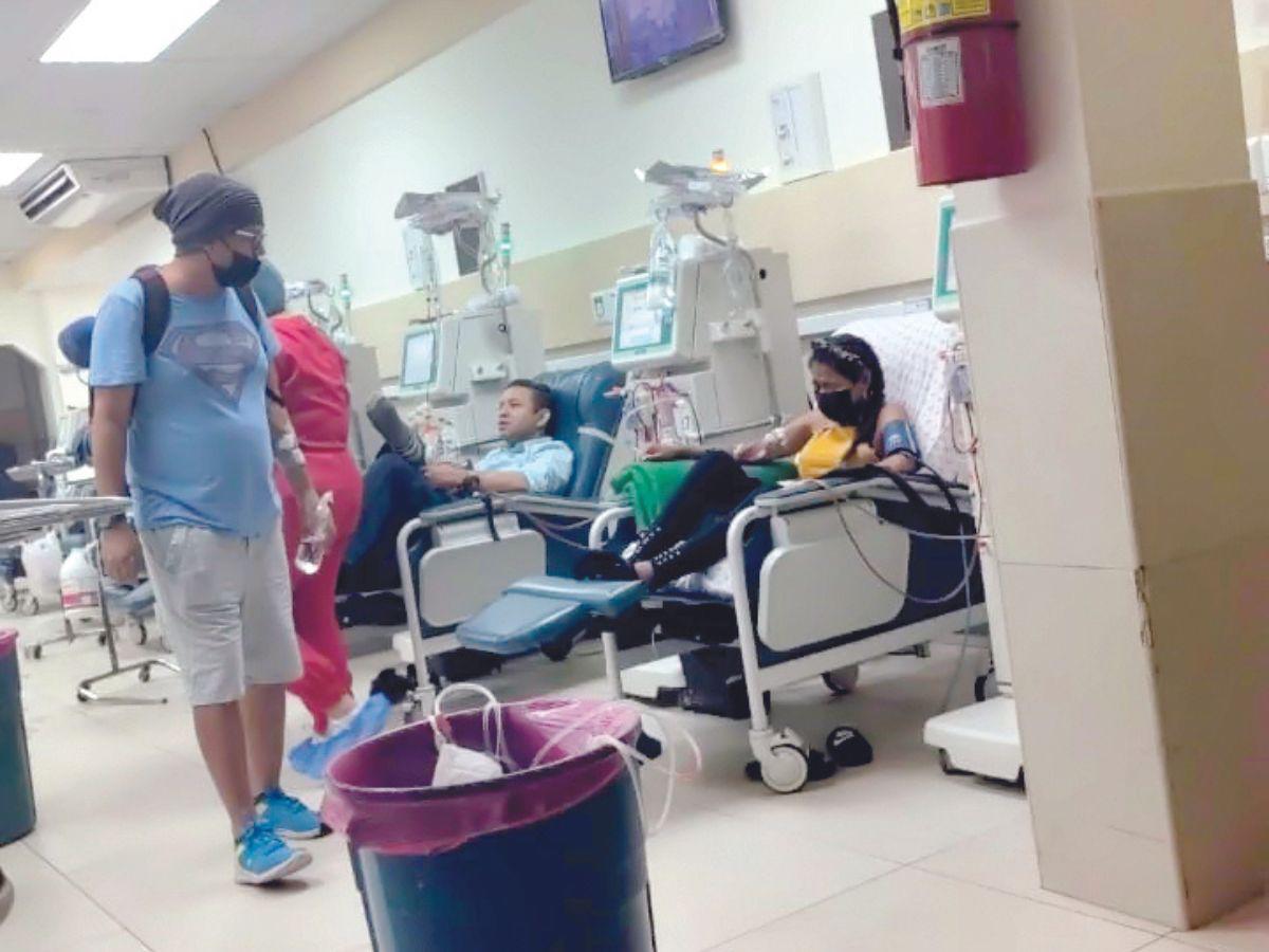 Son más de 500 pacientes que reciben hemodiálisis en el IHSS.