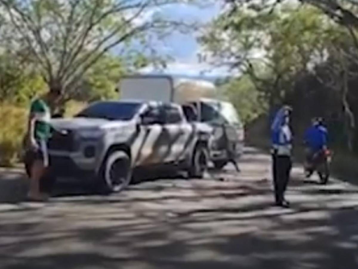 Futbolista de la Liga Nacional de Honduras sufre aparatoso accidente en Yoro