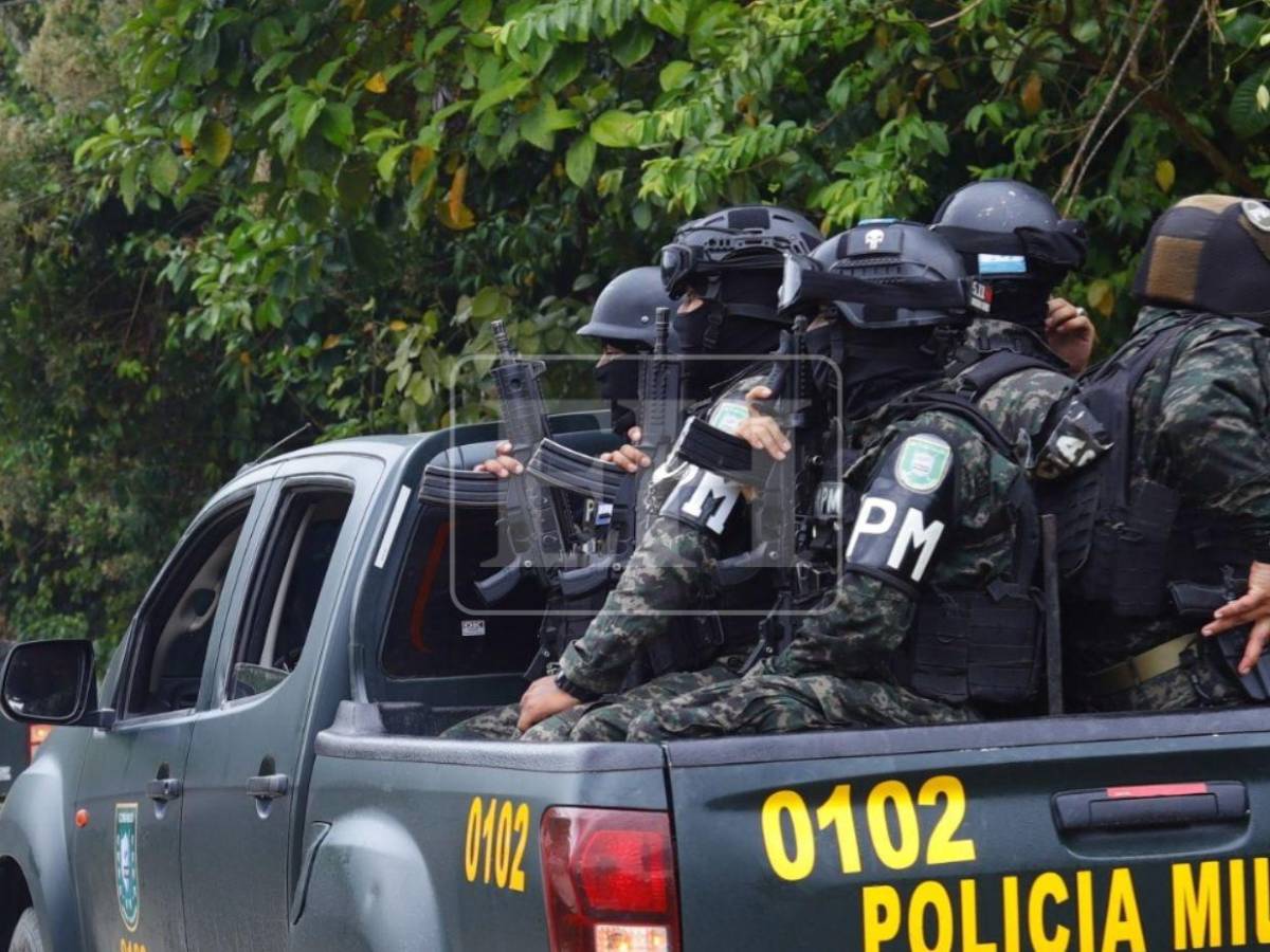 Retenes, militares, armas largas y Black Mamba: así intervienen Omoa y Trujillo tras masacres