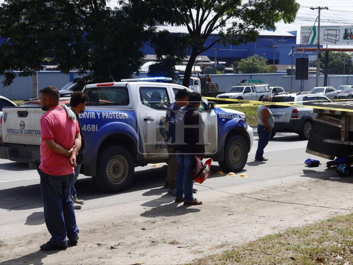 La víctima quedó atrapada bajo las llantas de una rastra: accidente en Choloma deja un muerto