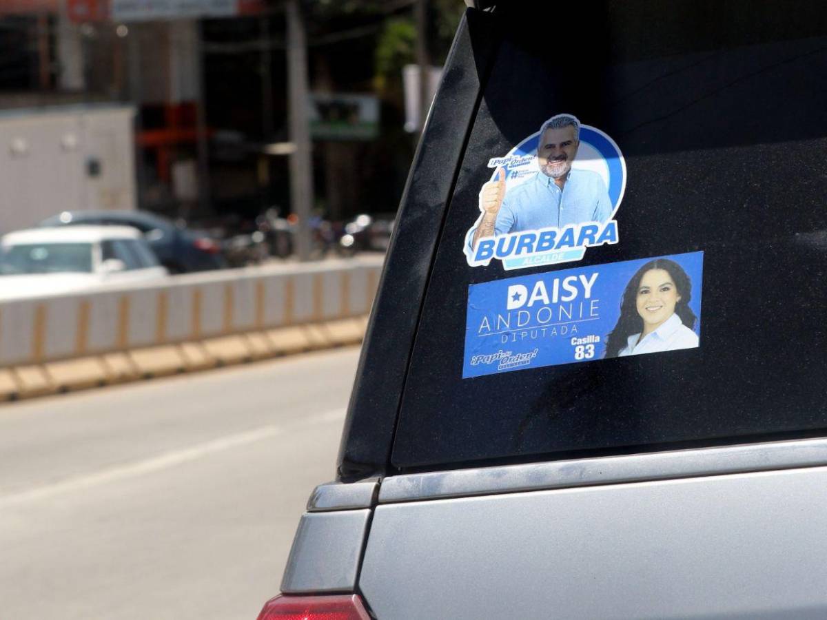 Sin los rostros de Rixi y Nasralla, arrancan propagandas electorales en las calles de la capital