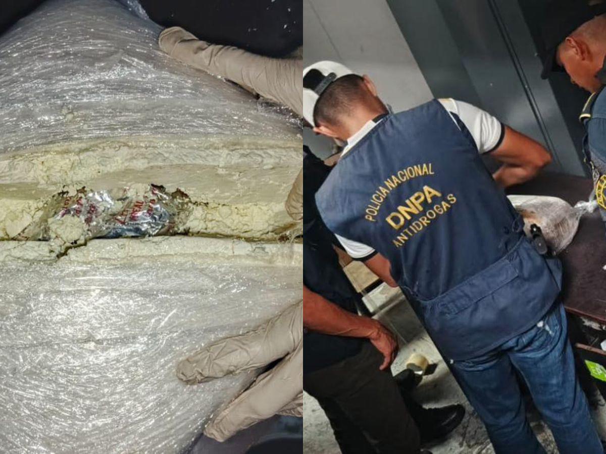 El queso iba como encomienda, pero llevaba cocaína: así intentaron enviar droga a EE UU desde Honduras