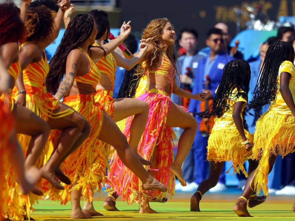 Once minutos de show y media hora de espera, así fue el entretiempo del Mundial