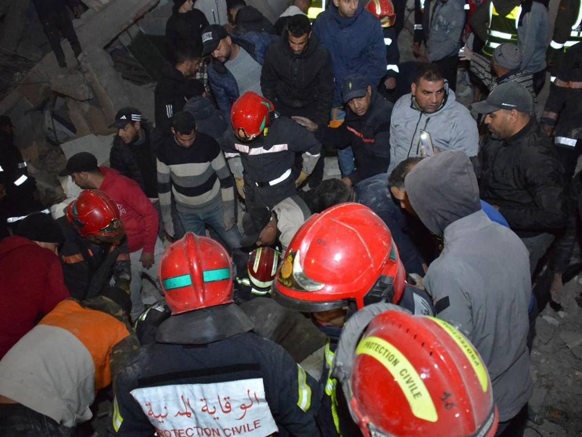 Derrumbe en Marruecos deja 22 muertos, tras irregularidades en construcción