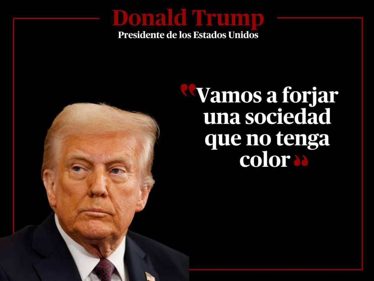 “Dios me salvó para que EUA sea salvado”: frases del presidente Donald Trump en su discurso