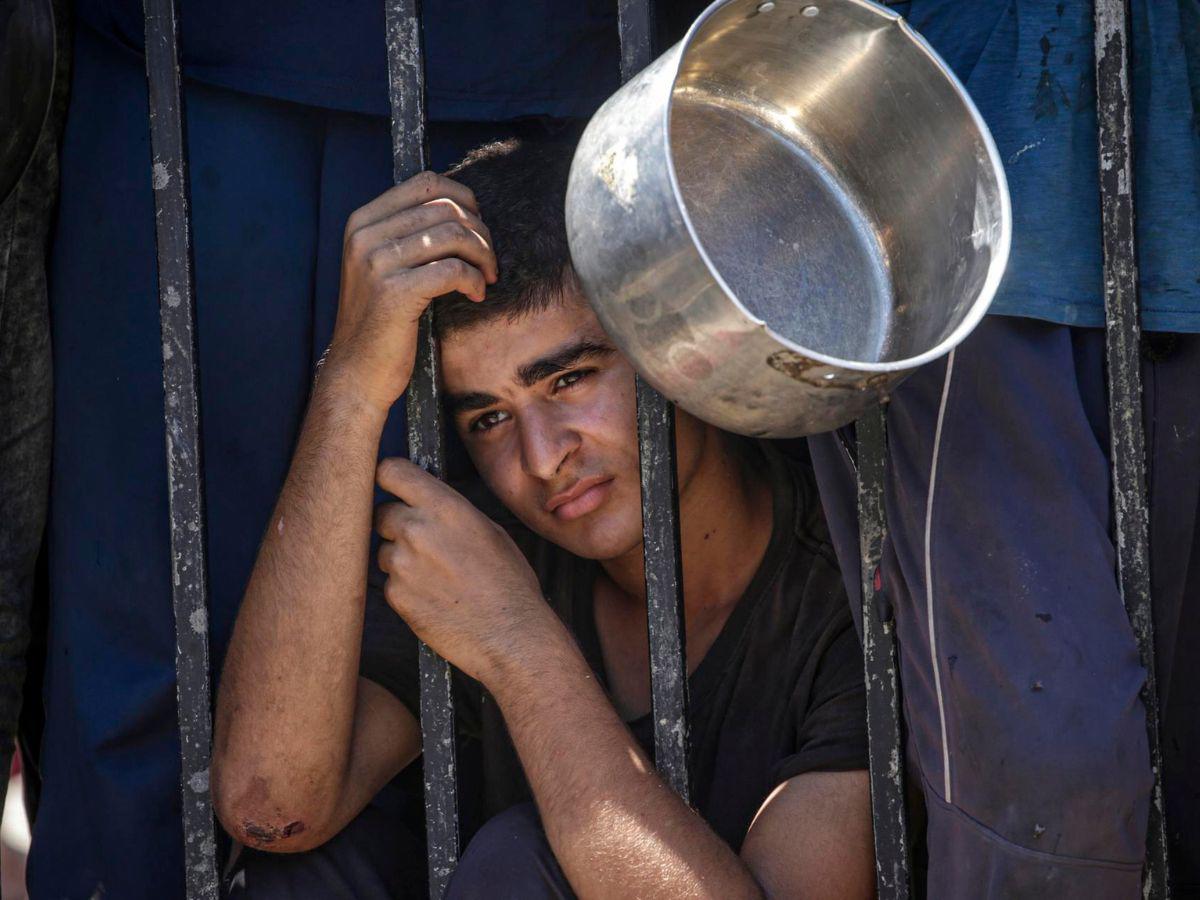 Desesperación y hambre: la lucha de los palestinos por conseguir comida en Gaza