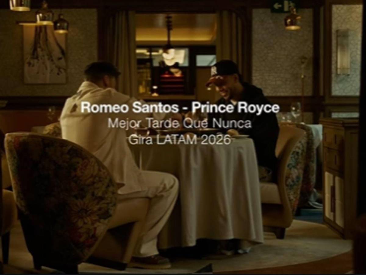 ¡Confirmado! La bachata de Romeo Santos y Prince Royce llega a Honduras