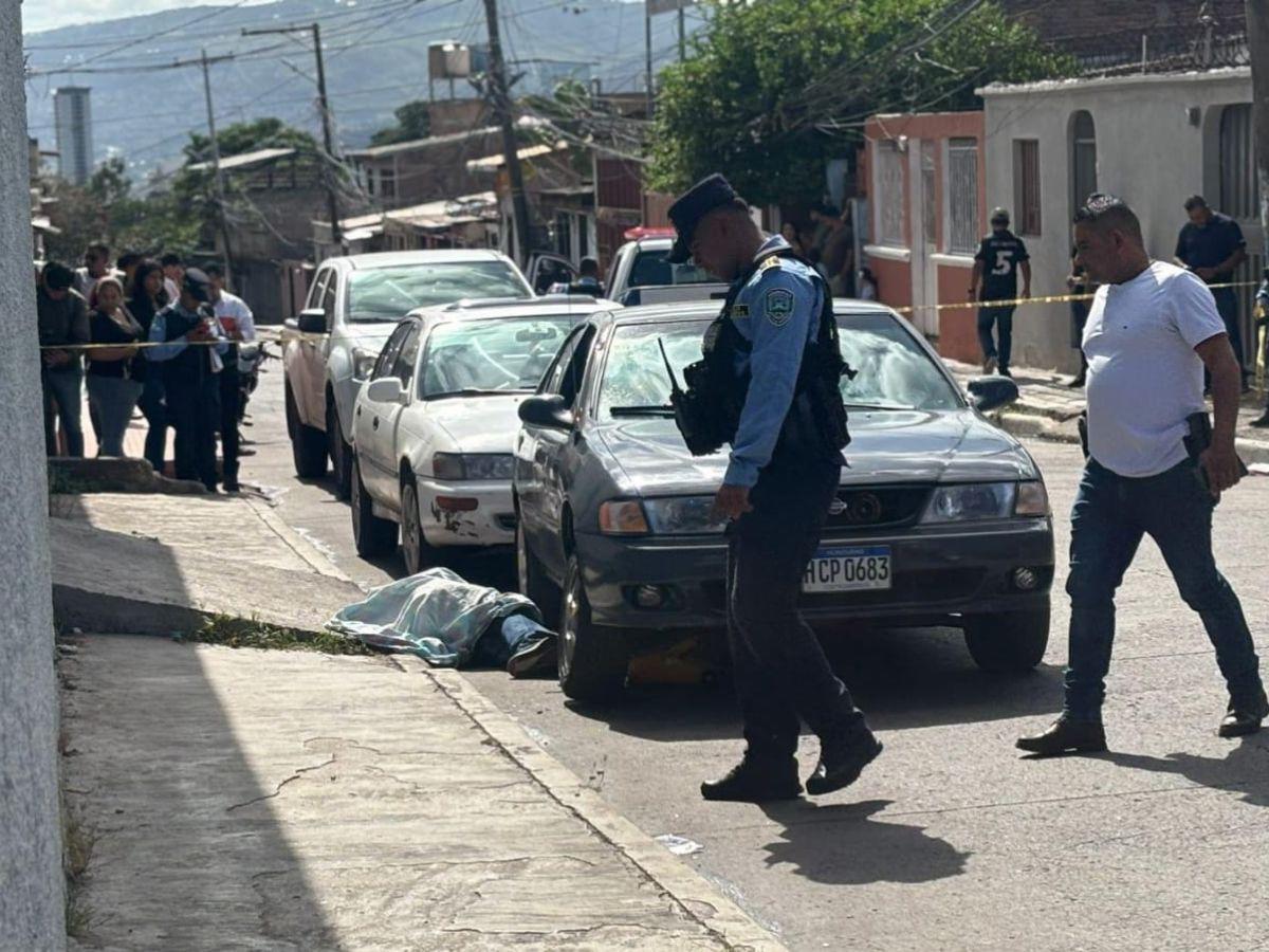 Franklin Maldonado fue asesinado mientras reparaba la llanta de su carro en la San Miguel
