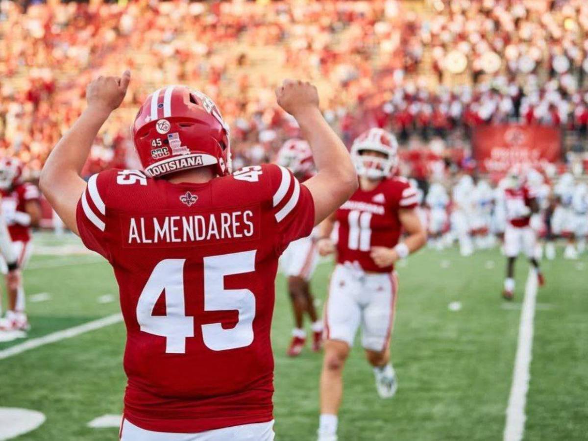 Kenny Almendares, el hondureño que firmó con los 49ers de la NFL