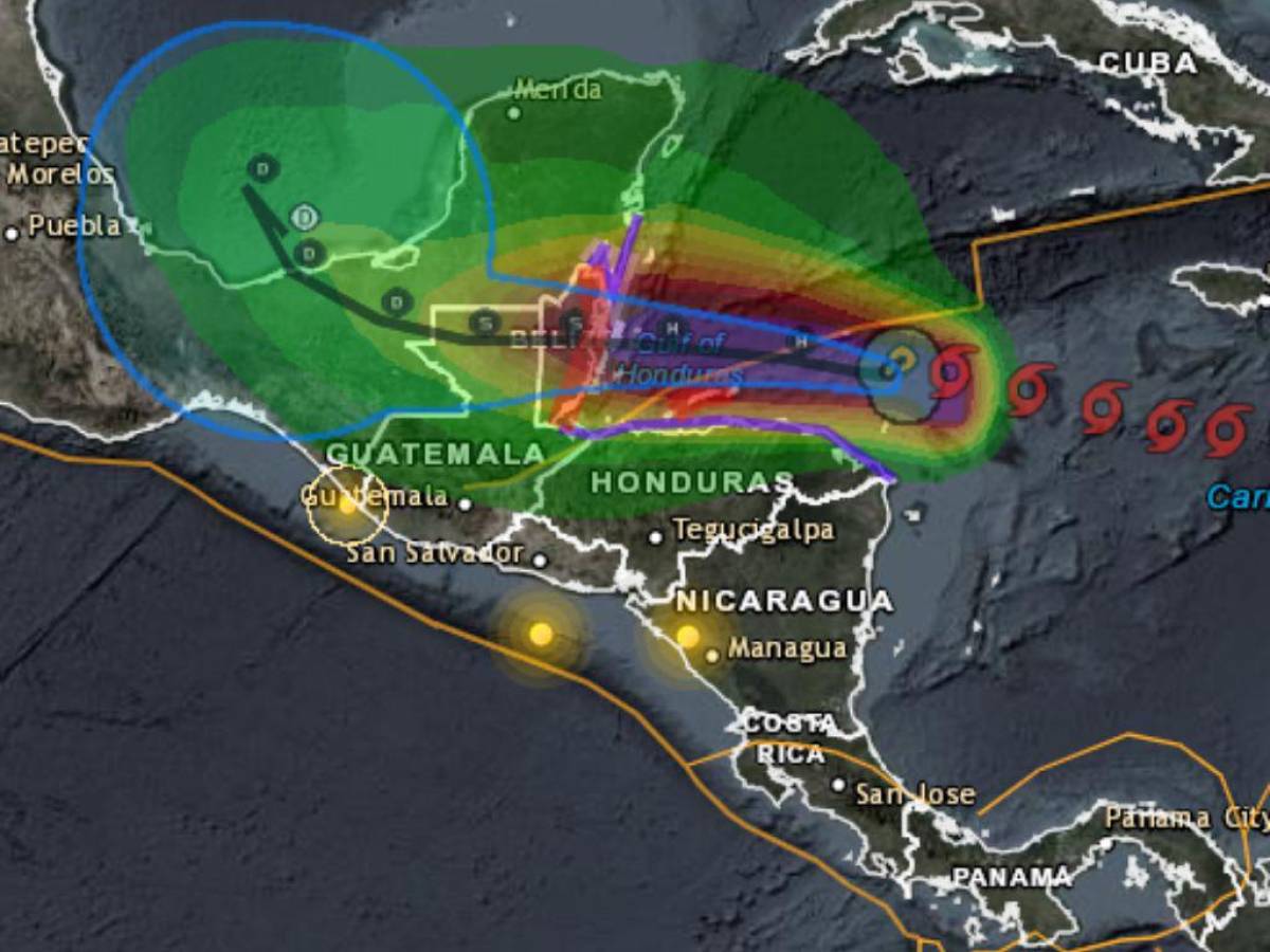 Lisa se adelanta y podría convertirse en huracán la noche de este martes; Honduras se prepara