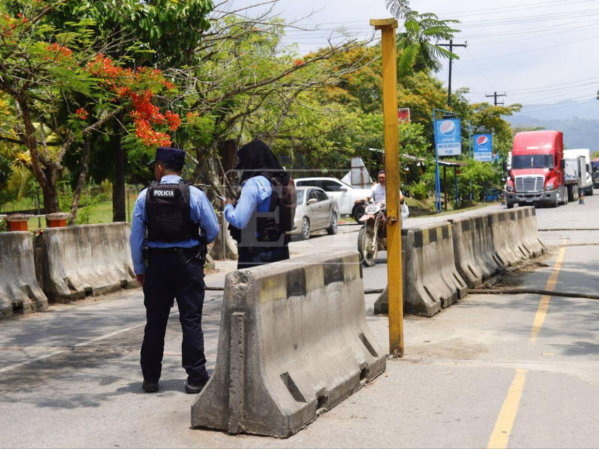 En fotos: comienza intervención en Corinto, Omoa, tras muerte de agentes