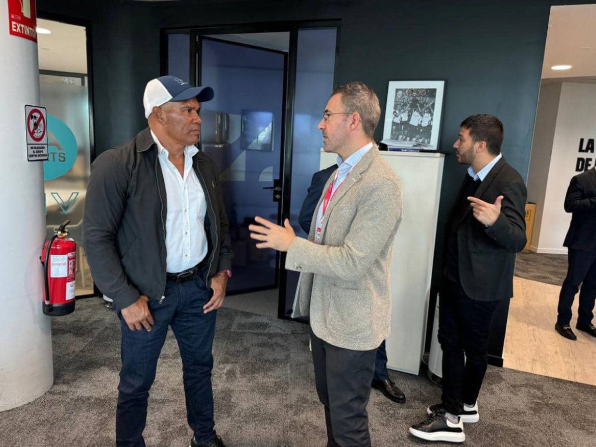 ¿Mario Moncada fue a España a ver al Real Madrid en Champions League?