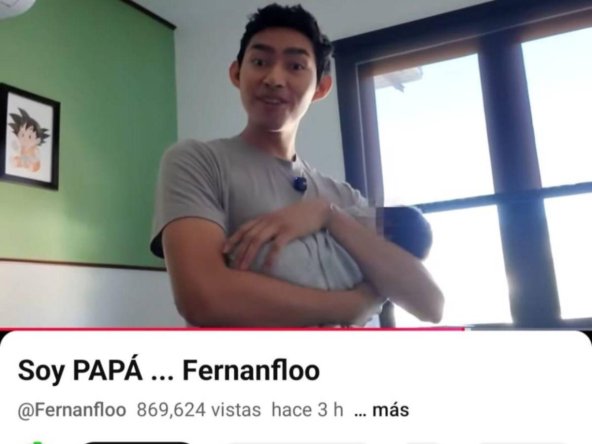 Fernanfloo anuncia que ya es papá y revela el nombre que tendrá su hijo