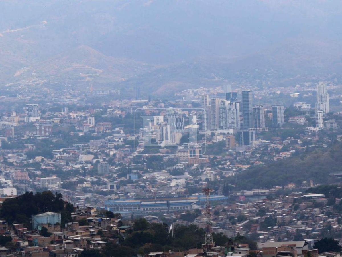 FOTOS: Tegucigalpa está bajo una densa bruma