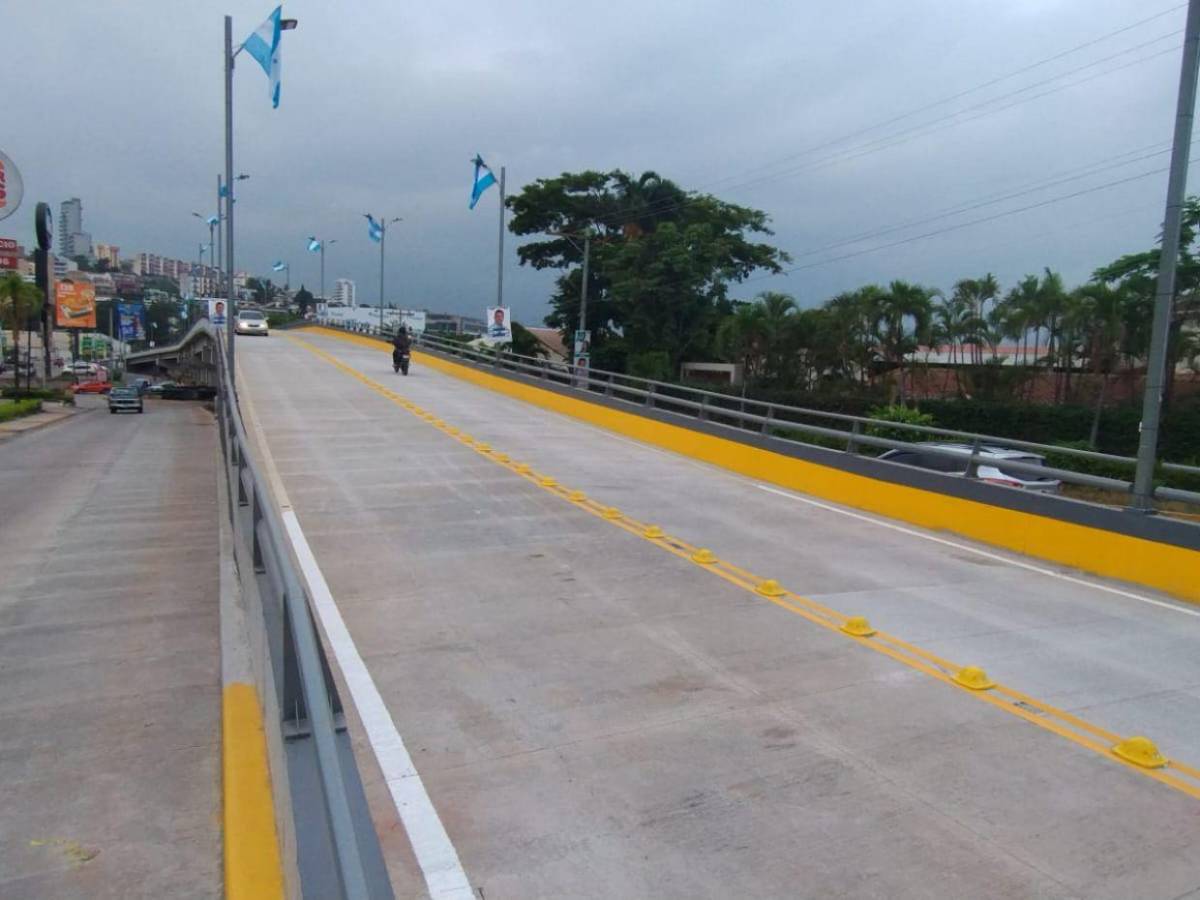 En fotos: así luce el recién inaugurado puente del bulevar Juan Pablo II