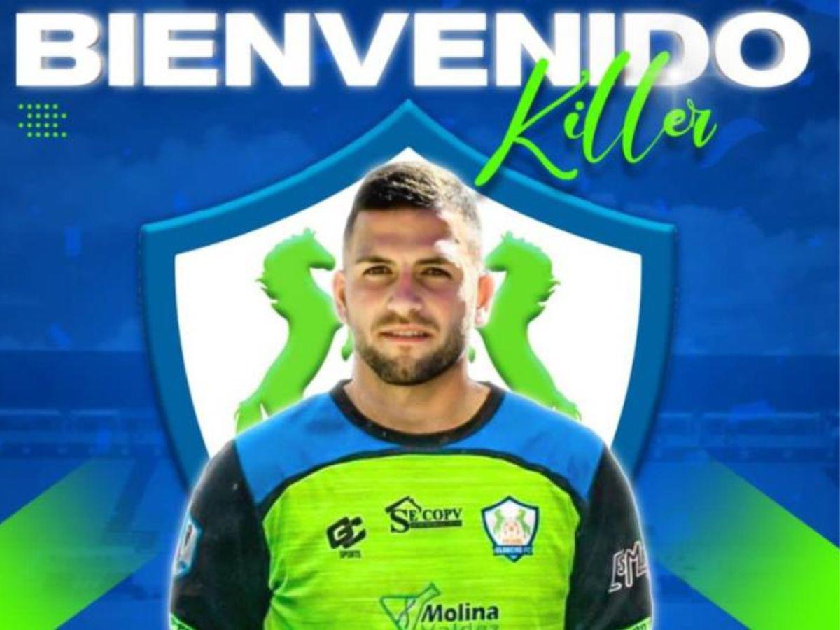 Los Potros de Olancho anuncian el fichaje del goleador argentino Rodrigo Faust; viene del fútbol europeo