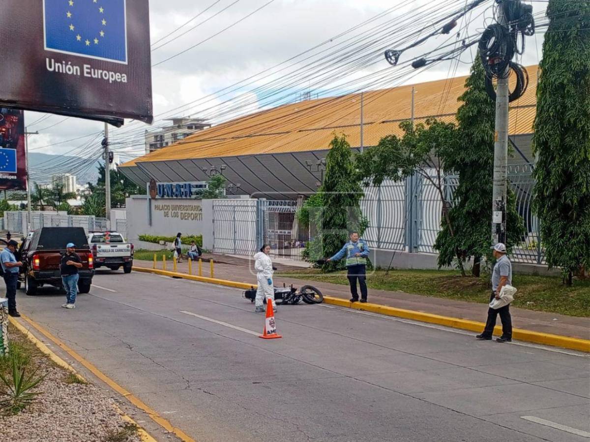 Imprudencia y exceso de velocidad: así ocurrió accidente que dejó un motociclista muerto en bulevar Suyapa