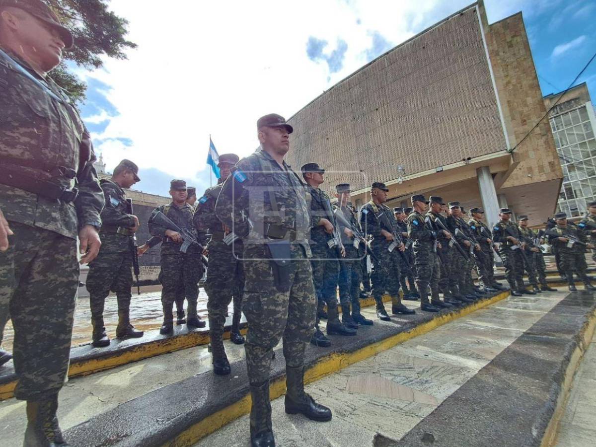 Los preparativos para la toma de posesión del presidente Nasry Asfura