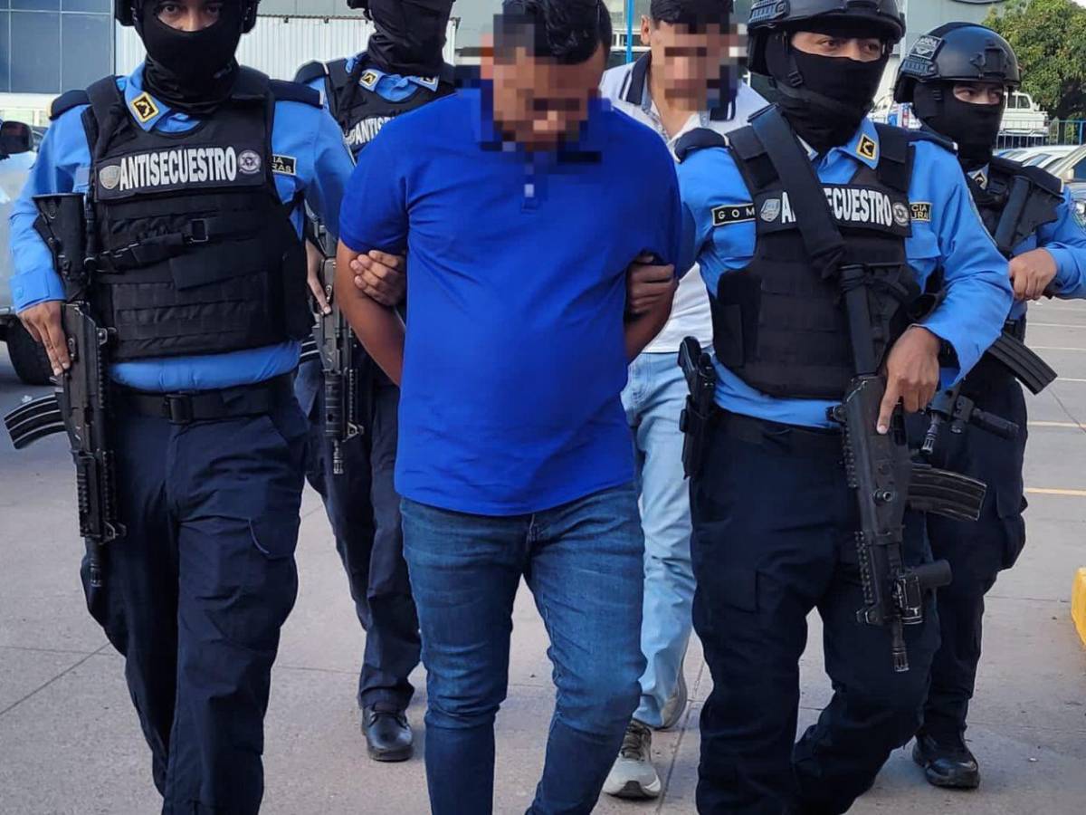 Capturan a cuatro policías por secuestrar a testigo protegido; pidieron L70 mil por su libertad