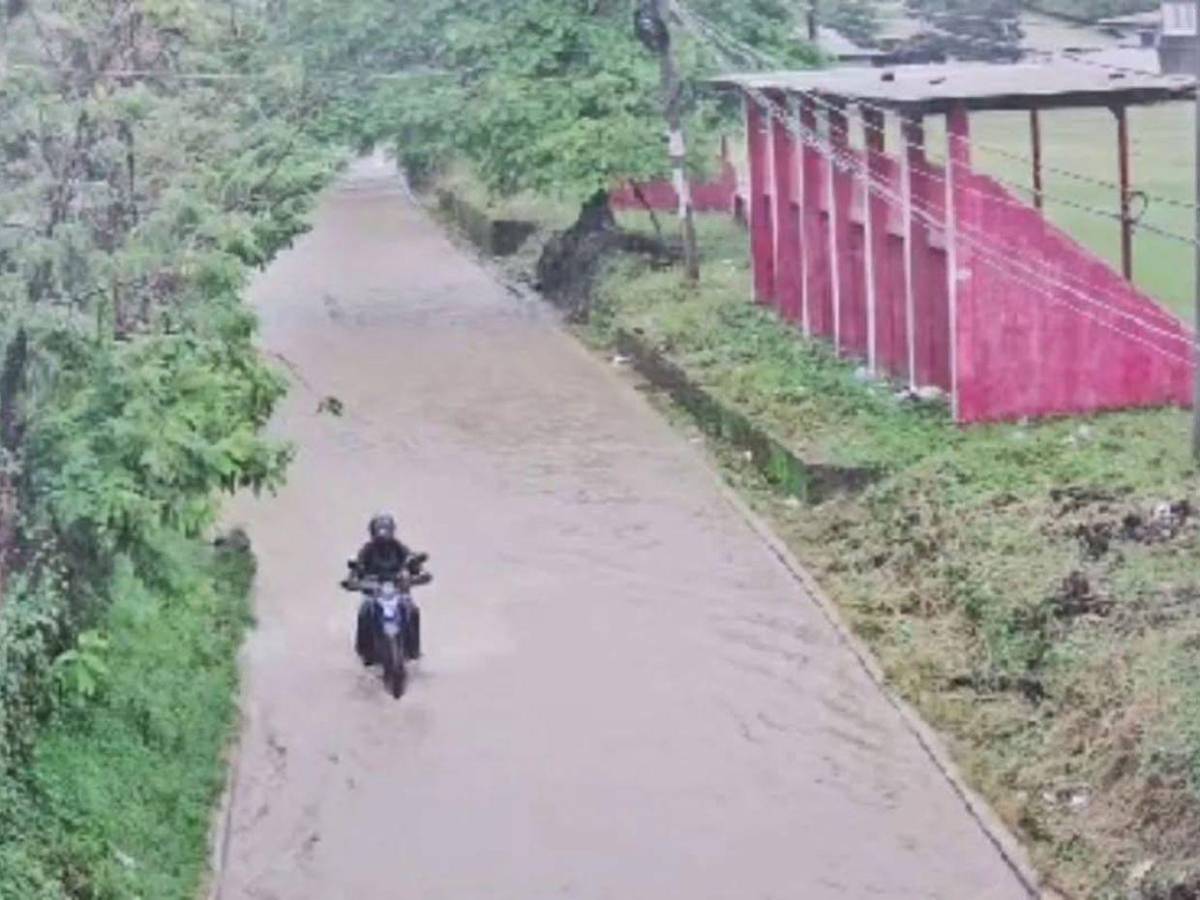 Dramáticas imágenes muestran los daños que dejaron las lluvias en la zona norte de Honduras