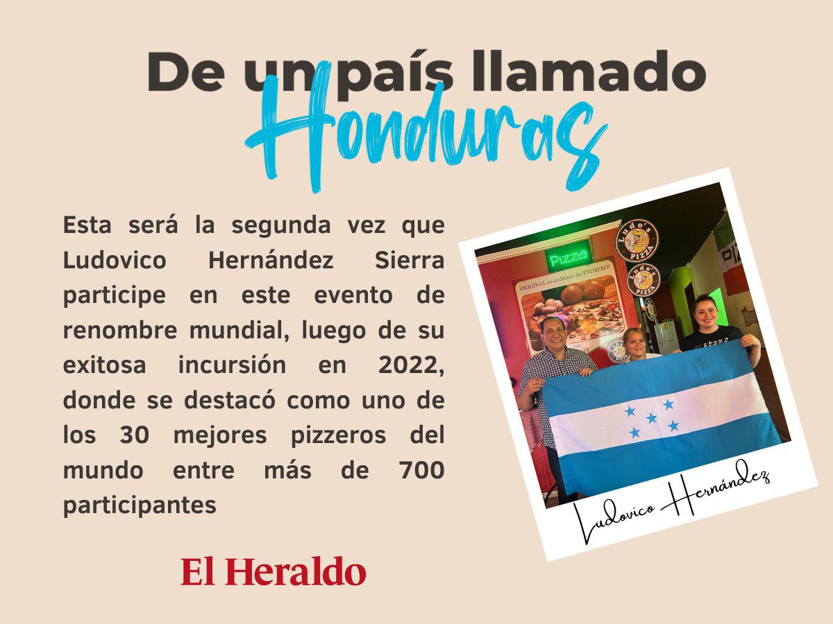 Hondureño participará por segunda vez en Campeonato Mundial de Pizza en Parma, Italia