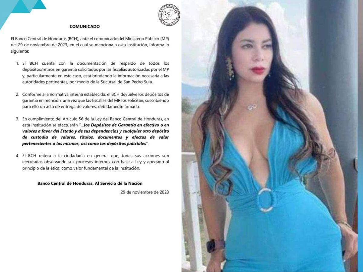 BCH sobre captura de fiscal Francia Medina: “Hay documentación de retiros”