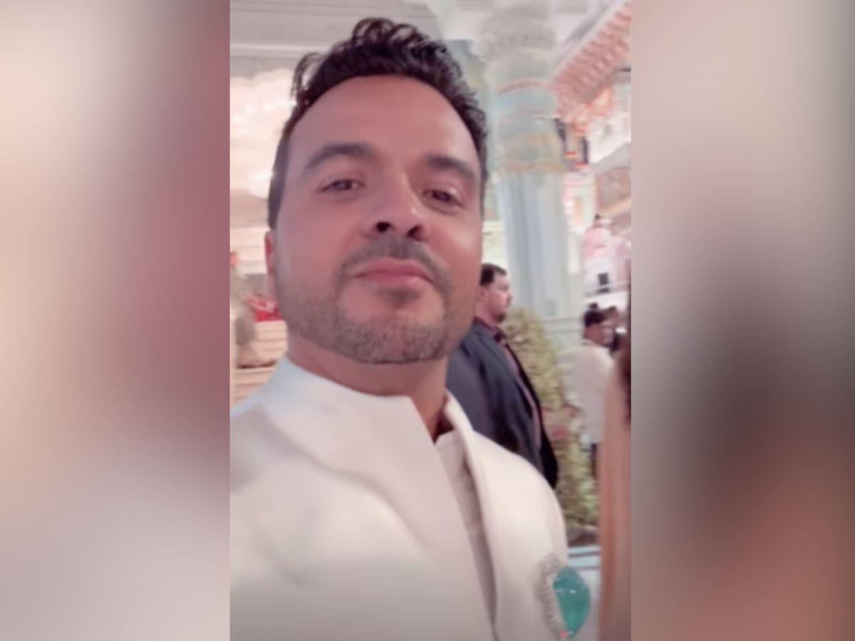 Luis Fonsi anima boda de Anant Ambani y Radhika Merchant con “Despacito”