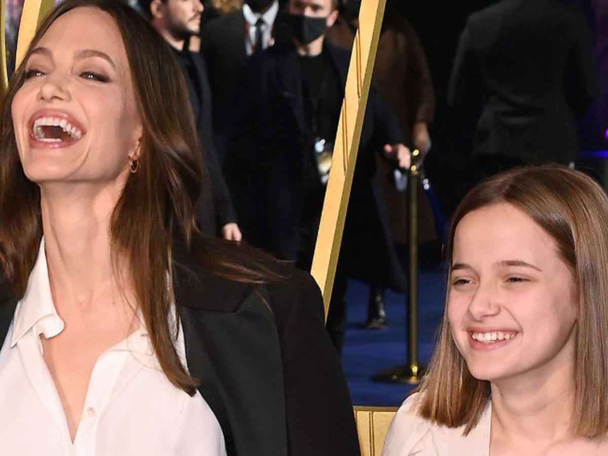 Jolie contrató a su hija Vivienne como asistente de producción.