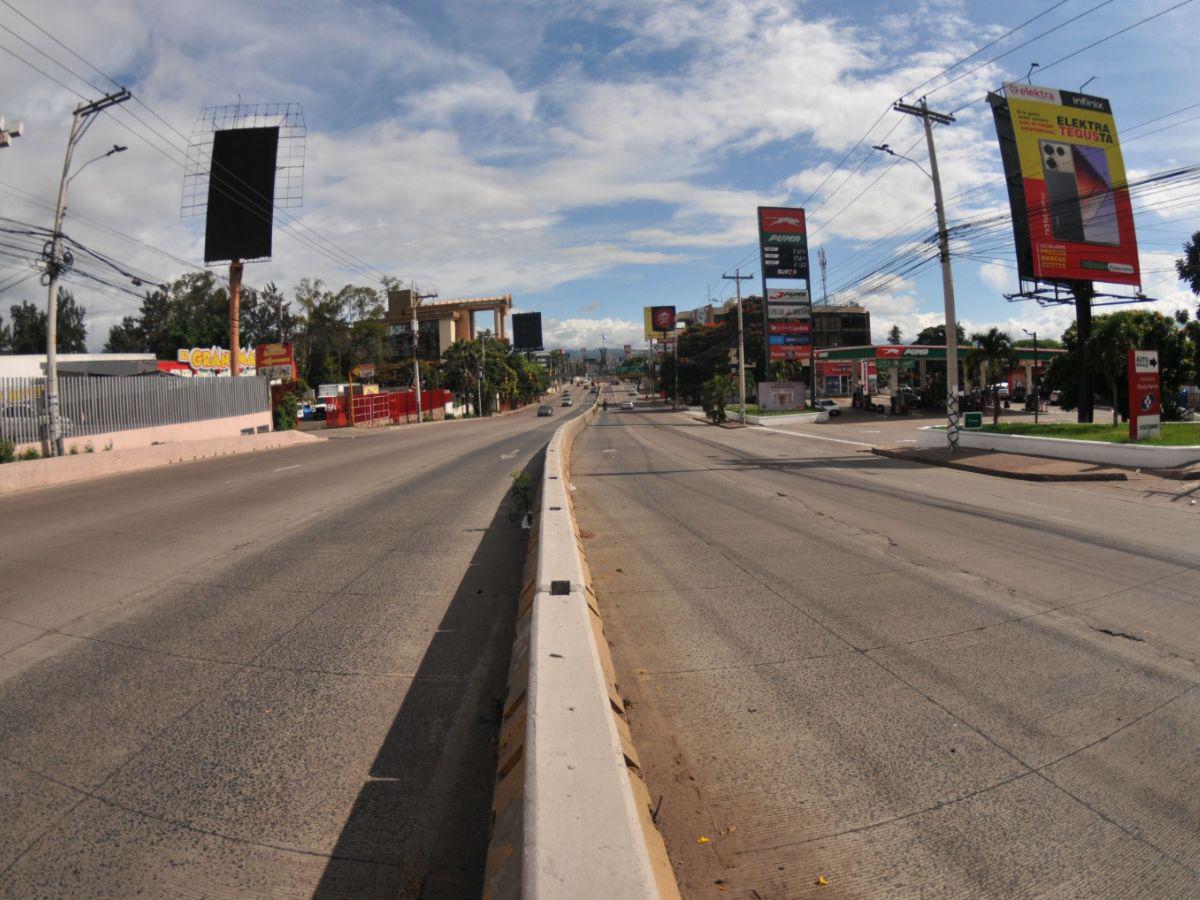 ¡Espectáculo! Sin tráfico, así luce Tegucigalpa durante el Feriado Morazánico ¡Espectáculo! Sin tráfico, así luce Tegucigalpa durante el Feriado Morazánico