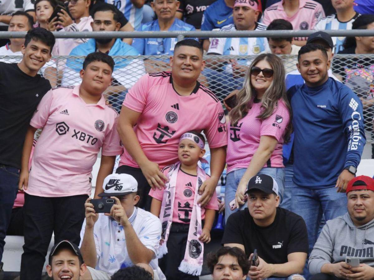 ¡Repleto! Así se llenó el Olímpico para ver a Messi y al Inter Miami