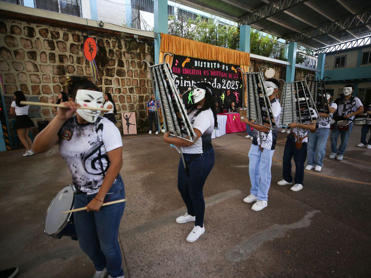 Al ritmo de la salsa: así se robará el show la banda de guerra del Instituto Nimia Baquedano