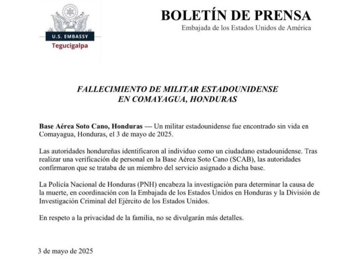 Grabaciones mostrarían qué pasó con el militar Angelo Parisano en Comayagua, ¿estaba acompañado?