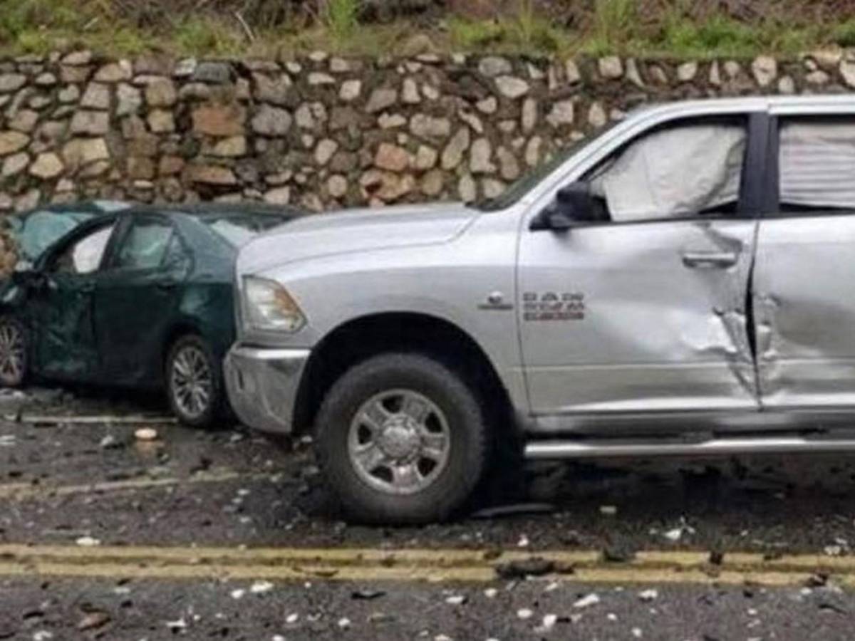 Al conductor que se dio a la fuga: comunicadora tras sobrevivir a triple colisión en la CA-5