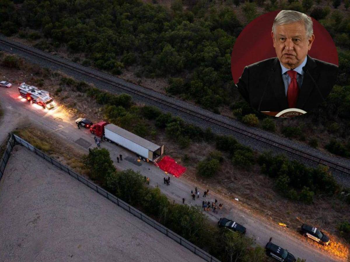 AMLO sobre muerte de migrantes en Texas: “Quiero expresar mi más profundo pésame a familiares de hondureños”