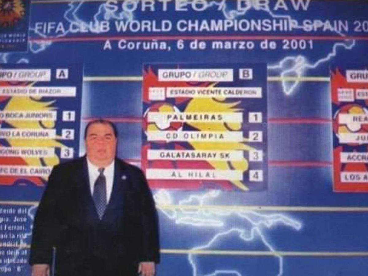 ¿Cuánto dinero recibió Olimpia cuando cancelaron el Mundial de Clubes del 2001?