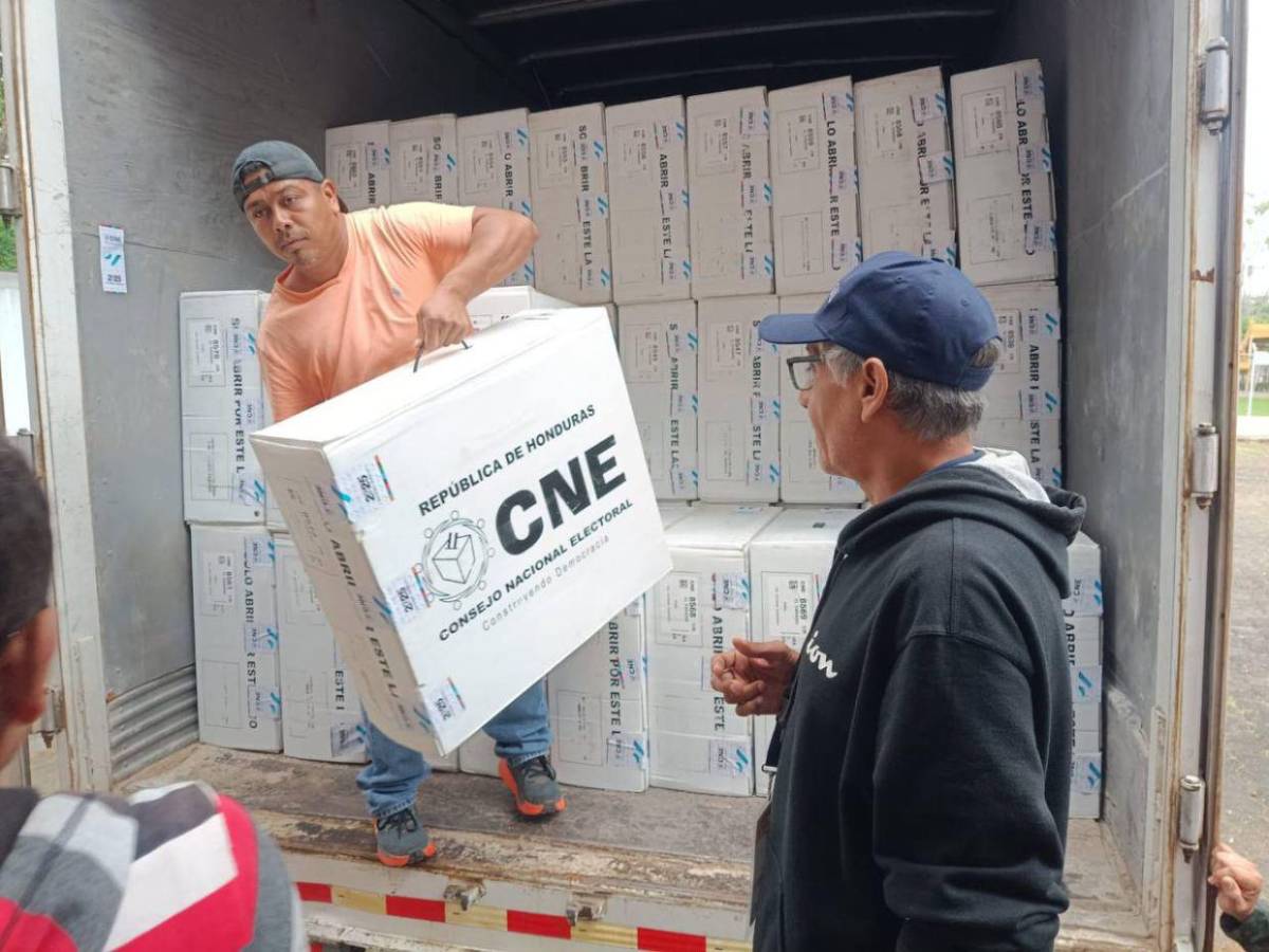 Así avanza la distribución del material electoral a días de las elecciones