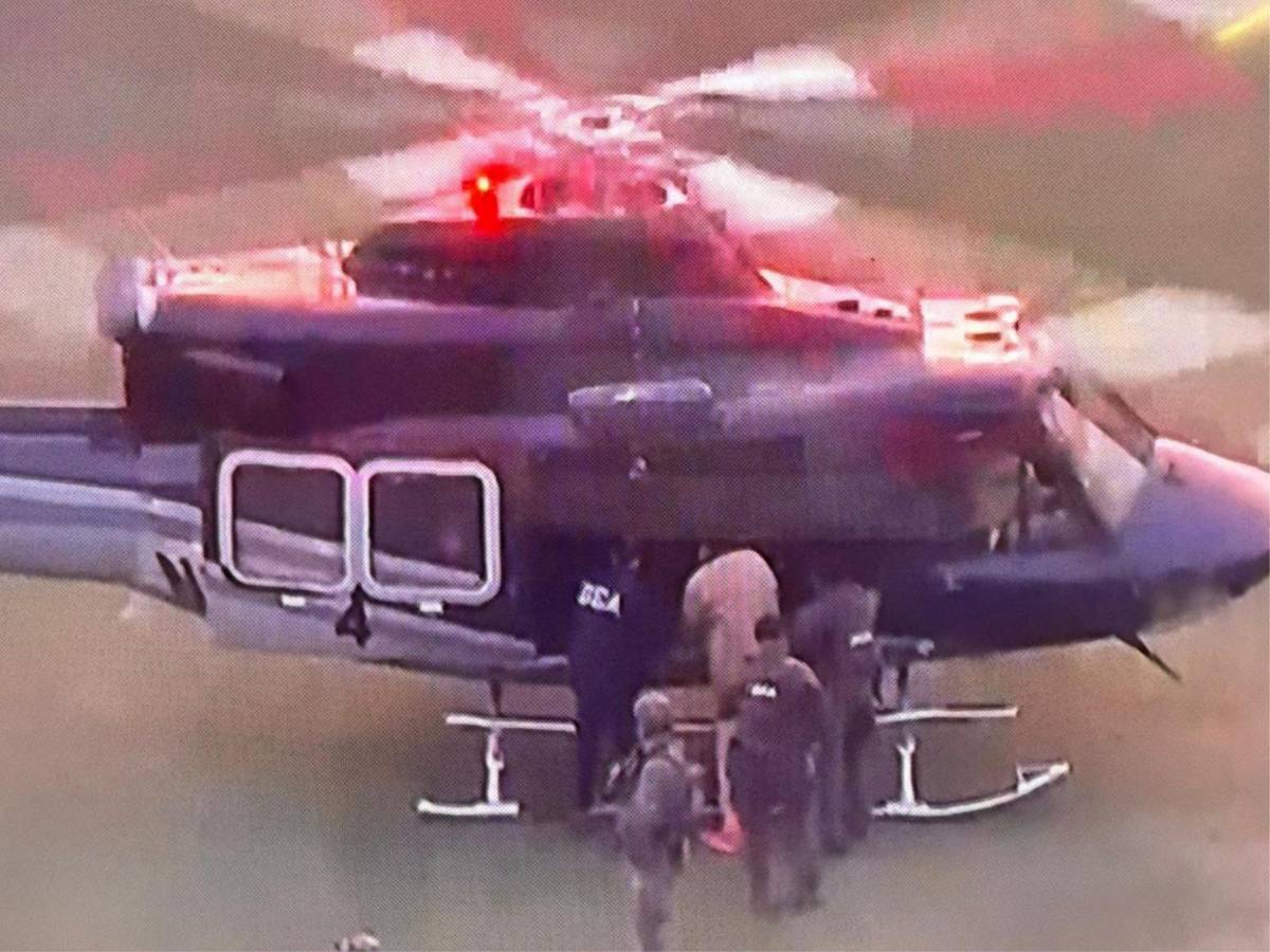 Las primeras imágenes del traslado de Nicolás Maduro al tribunal federal de Nueva York