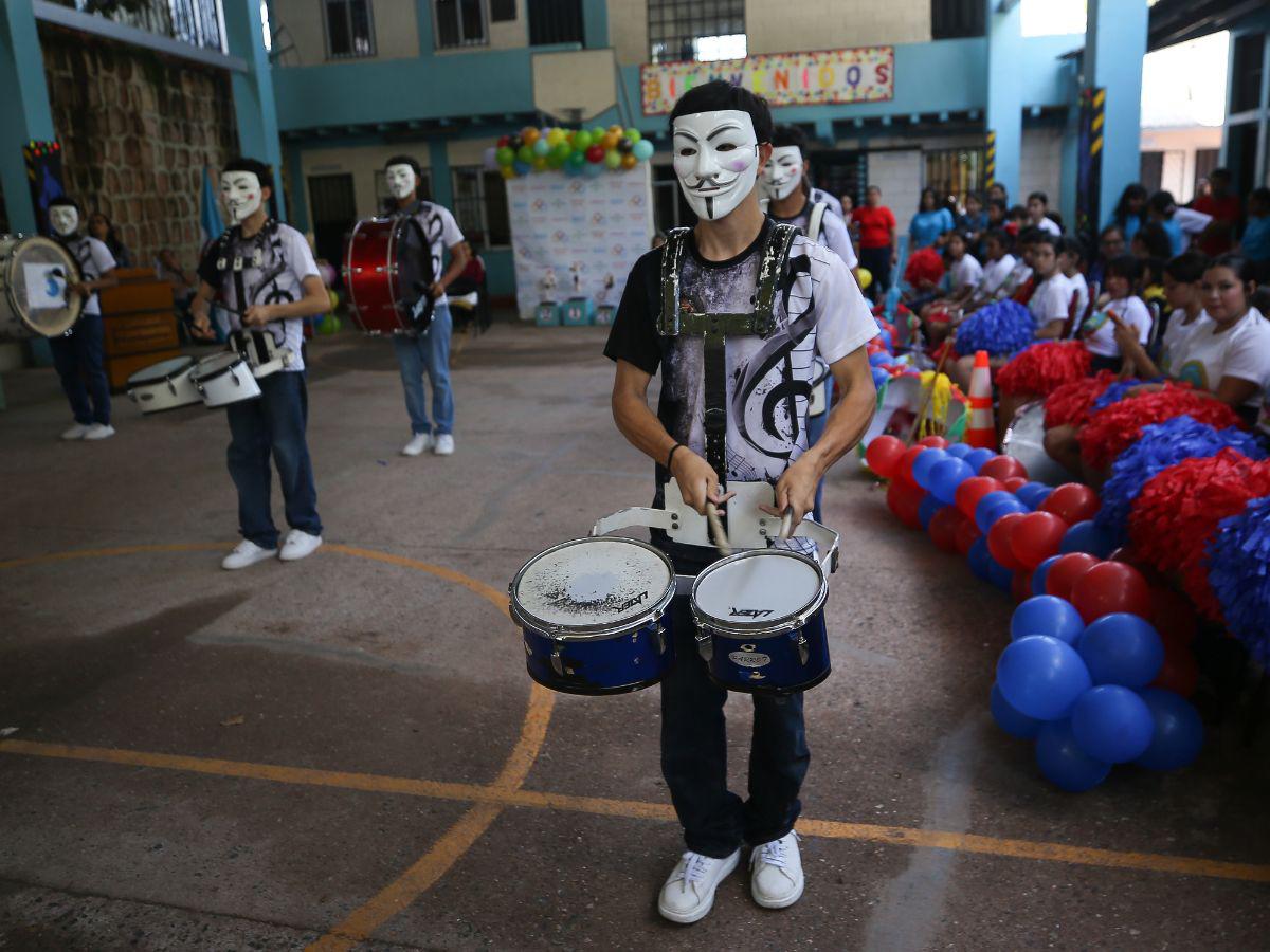 Al ritmo de la salsa: así se robará el show la banda de guerra del Instituto Nimia Baquedano