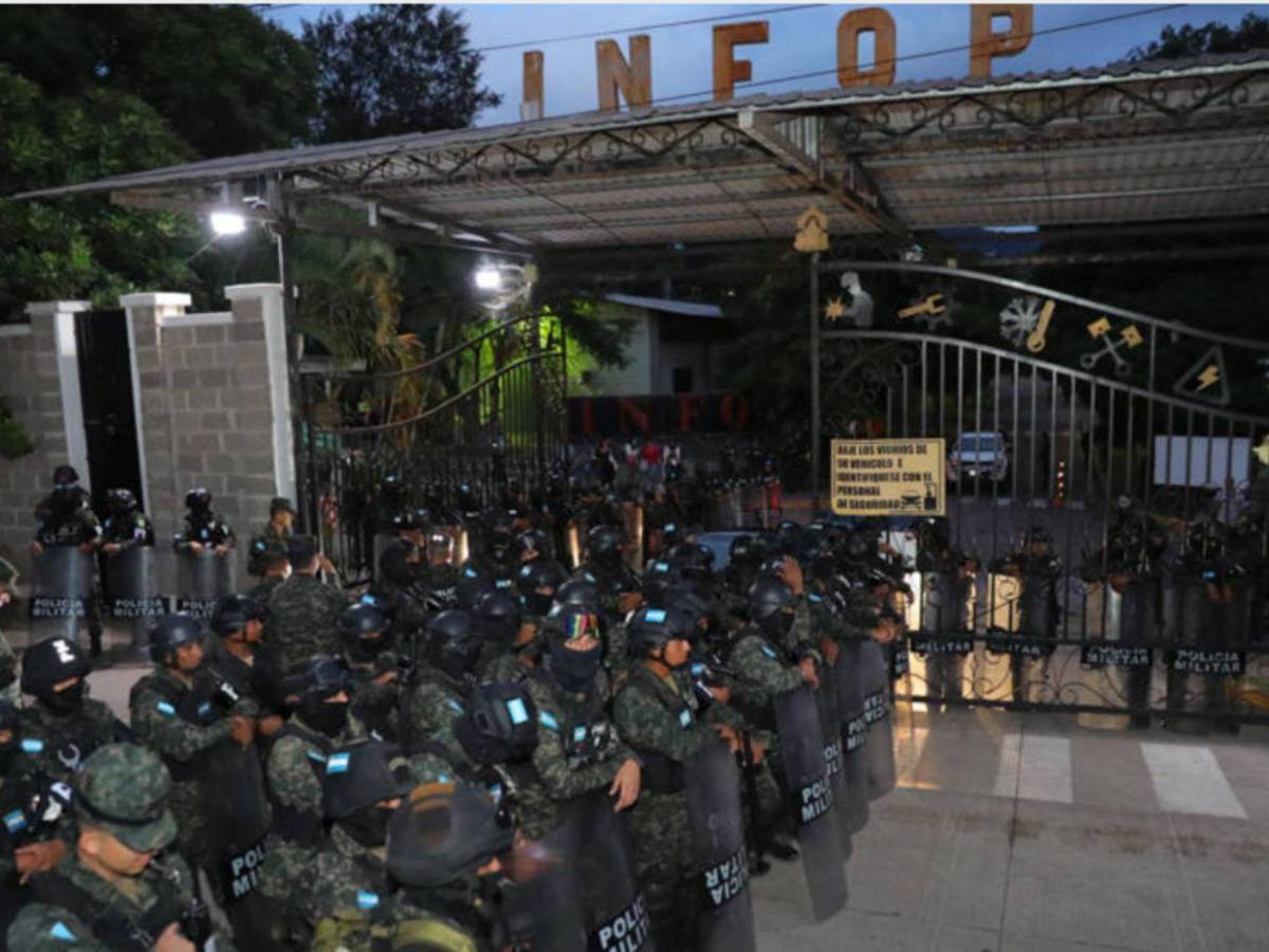 Enfrentamientos, detenidos y heridos: los disturbios en el Infop en la madrugada de este martes