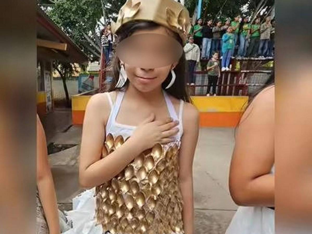 Una imagen que duele: el intenso rescate de la pequeña Leyret Nahiara Aguilar Rodríguez
