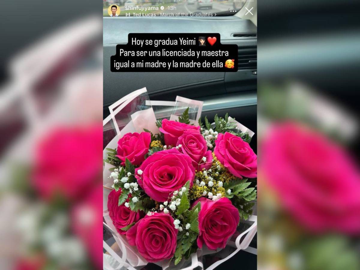 Yeimi Licona, prometida de Shin Fujiyama, obtiene su título universitario