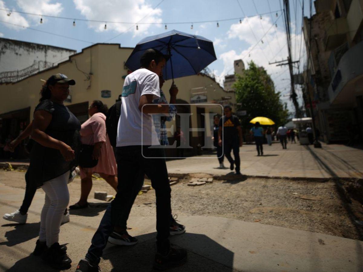 Lluvias solo llegarán a tres departamentos:  temperaturas de hasta 41 grados para este sábado
