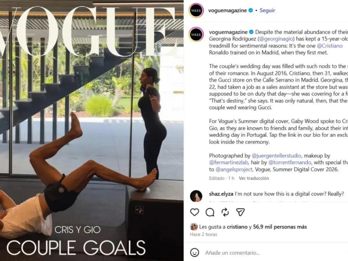 Publican primeras fotos de la boda de Cristiano Ronaldo con Georgina Rodríguez
