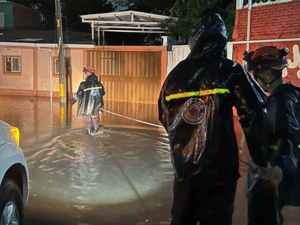 Fuertes lluvias azotarán Honduras: estos departamentos tendrán hasta 60 y 40 mm de acumulados